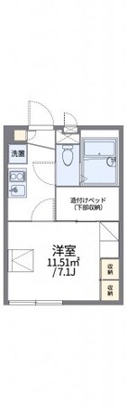 レオパレス北新博労町の物件間取画像